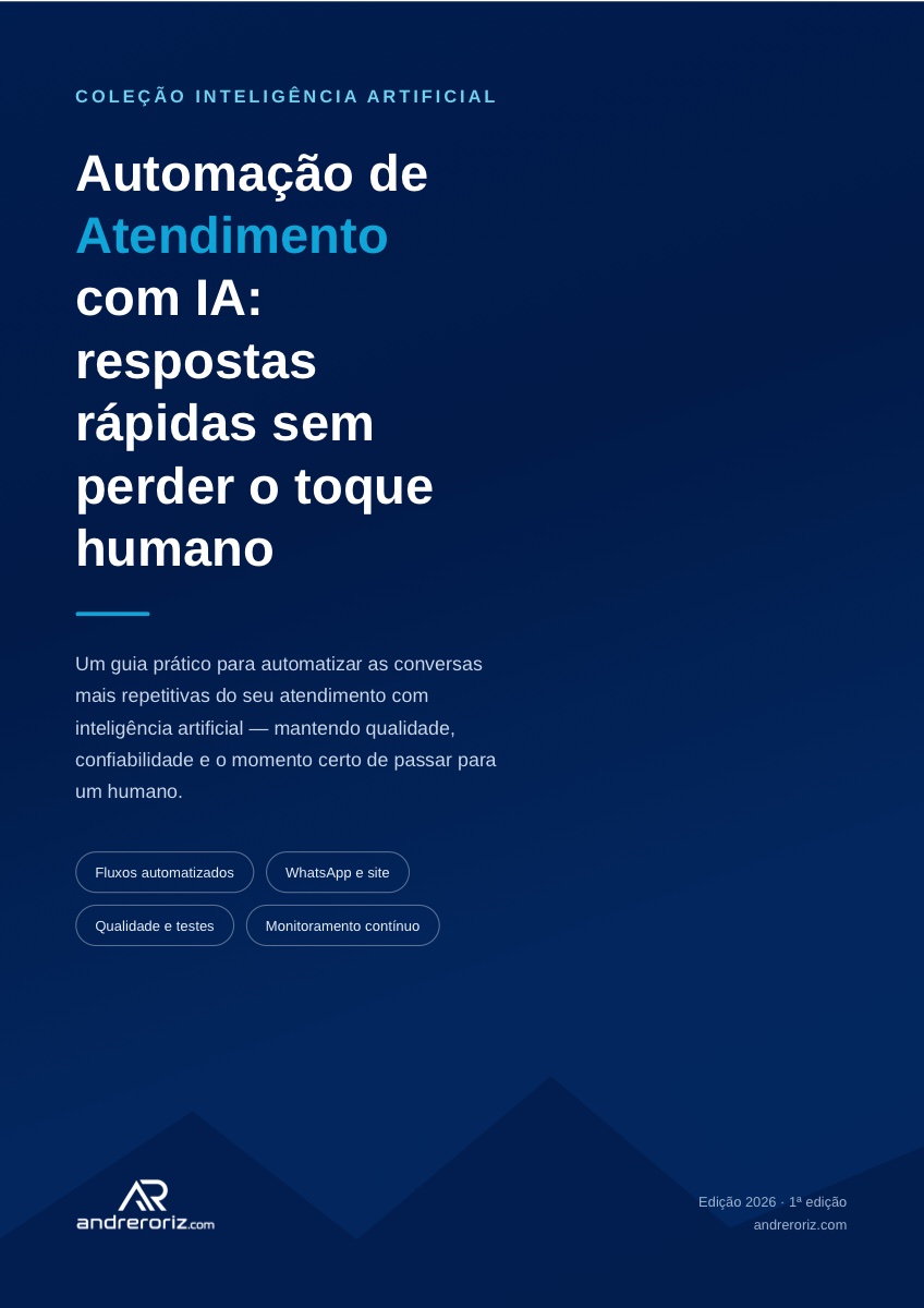 Capa: Automação de Atendimento com IA