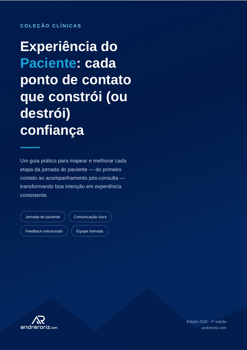 Capa: Experiência do Paciente