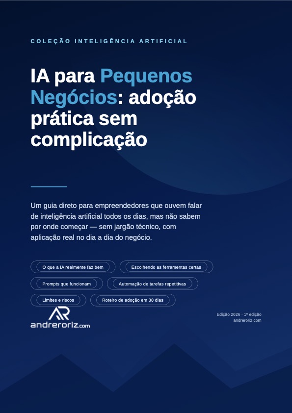 Capa: IA para Pequenos Negócios