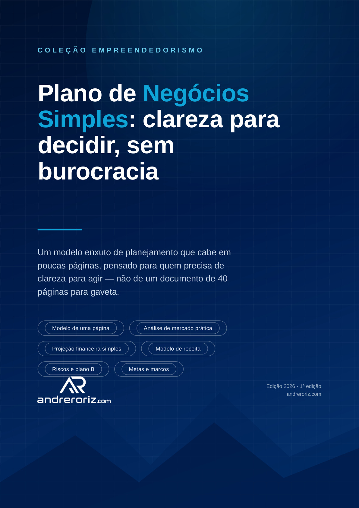 Capa: Plano de Negócios Simples